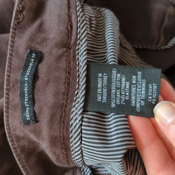 2 for $40 - Simons Brown Denim Pants - Picture 5 of 5